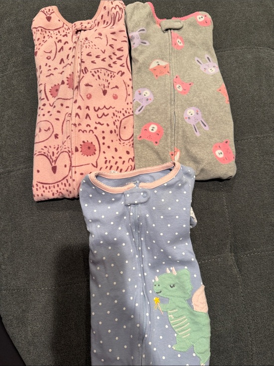 Other - Toddler Girl Pajamas Set of 3
